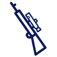 Jagdgewehr mit Optik