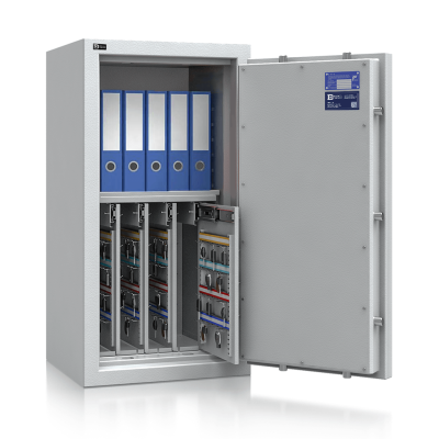 Ornos 190-1 - Autoschlüssel-Tresor Grad 2 [EN 1143-1] für 192 Autoschlüssel - (105 x 55 x 46,5cm)