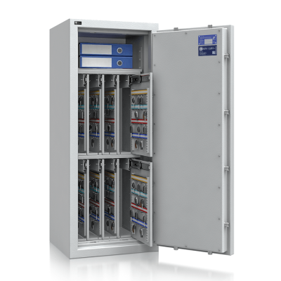 Ornos 380-1 - Autoschlüssel-Tresor Grad 2 [EN 1143-1] für 384 Autoschlüssel - (135 x 55 x 46,5cm)