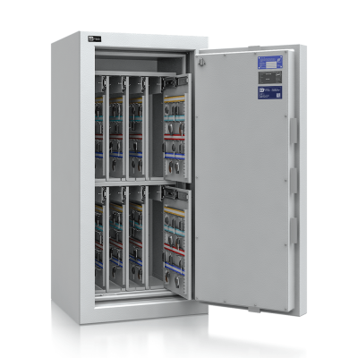 Saros 380-1 - Autoschlüssel-Tresor Grad 5 [EN 1143-1] für 384 Autoschlüssel - (125,6 x 60,6 x 52,5cm)