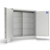 Milu 180B - feuerfester Tresor VdS Klasse 1 - (180 x 177 x 56cm)-Lichtgrau-Doppelbartschloss - 3