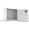 Fortuna 60.3 - Tresor VdS Klasse 1 (300kg) - (60,6 x 63,6 x 51cm)-Lichtgrau-Doppelbartschloss - 8