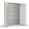 Kronos 200 - feuerfester Tresor VdS Klasse 3 - (195 x 126 x 55cm)-Lichtgrau-Doppelbartschloss - 3