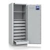 Zora Kombi 130C - BTM Tresor Grad 1 - (130 x 50 x 42cm)-Lichtgrau-Doppelbartschloss - 6