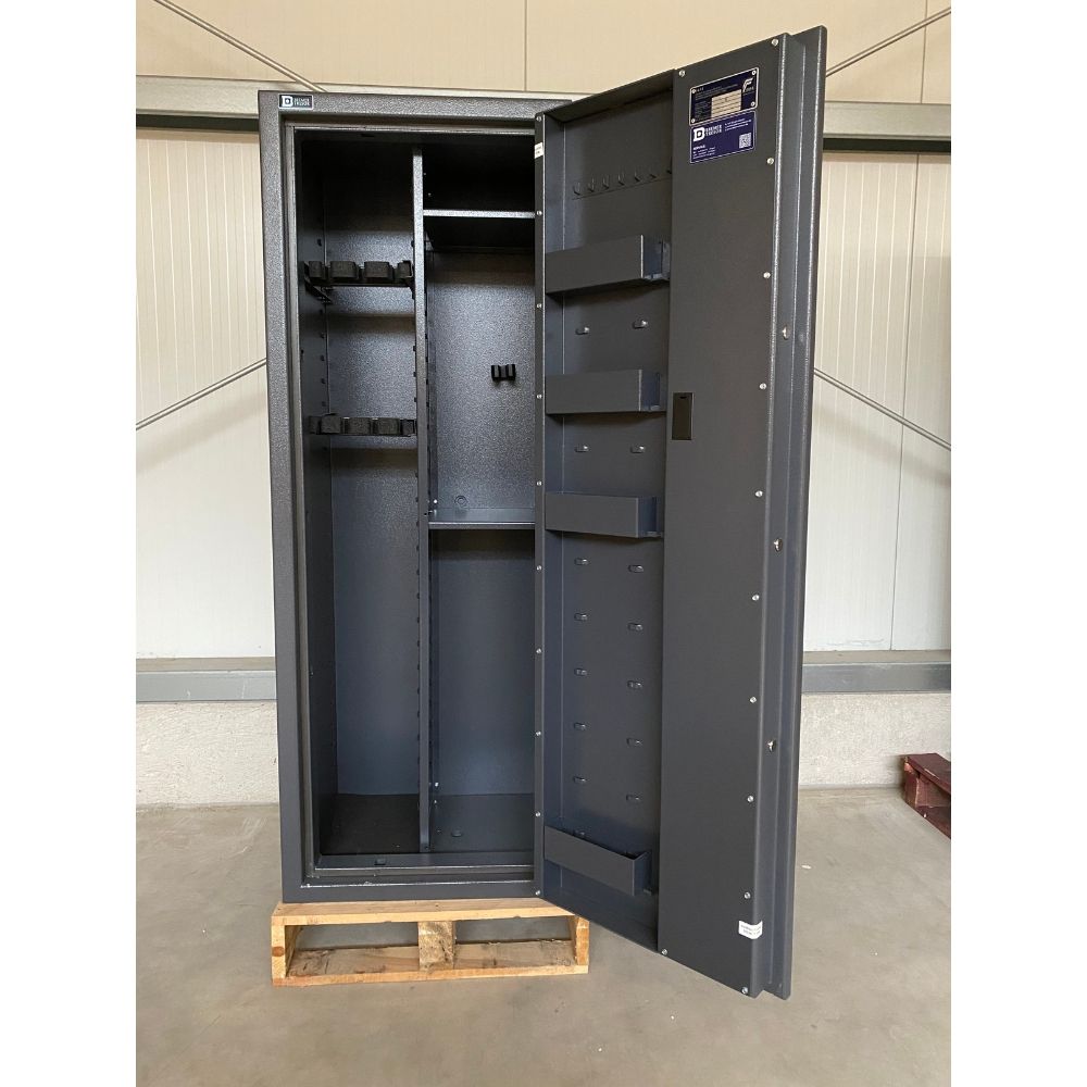 Kombi Waffenschrank Faunus 7 - Klasse N/0 (EN1143-1)-Graphitgrau-Zahlenschloss Einzelstück - 9