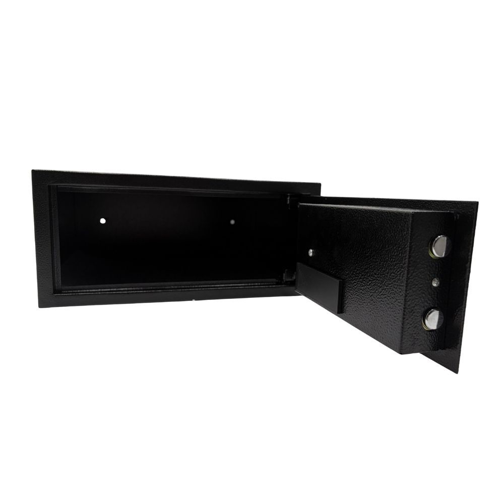 Hotel Tresor Zahlenschloss in Schwarz - Einzelstück - 0