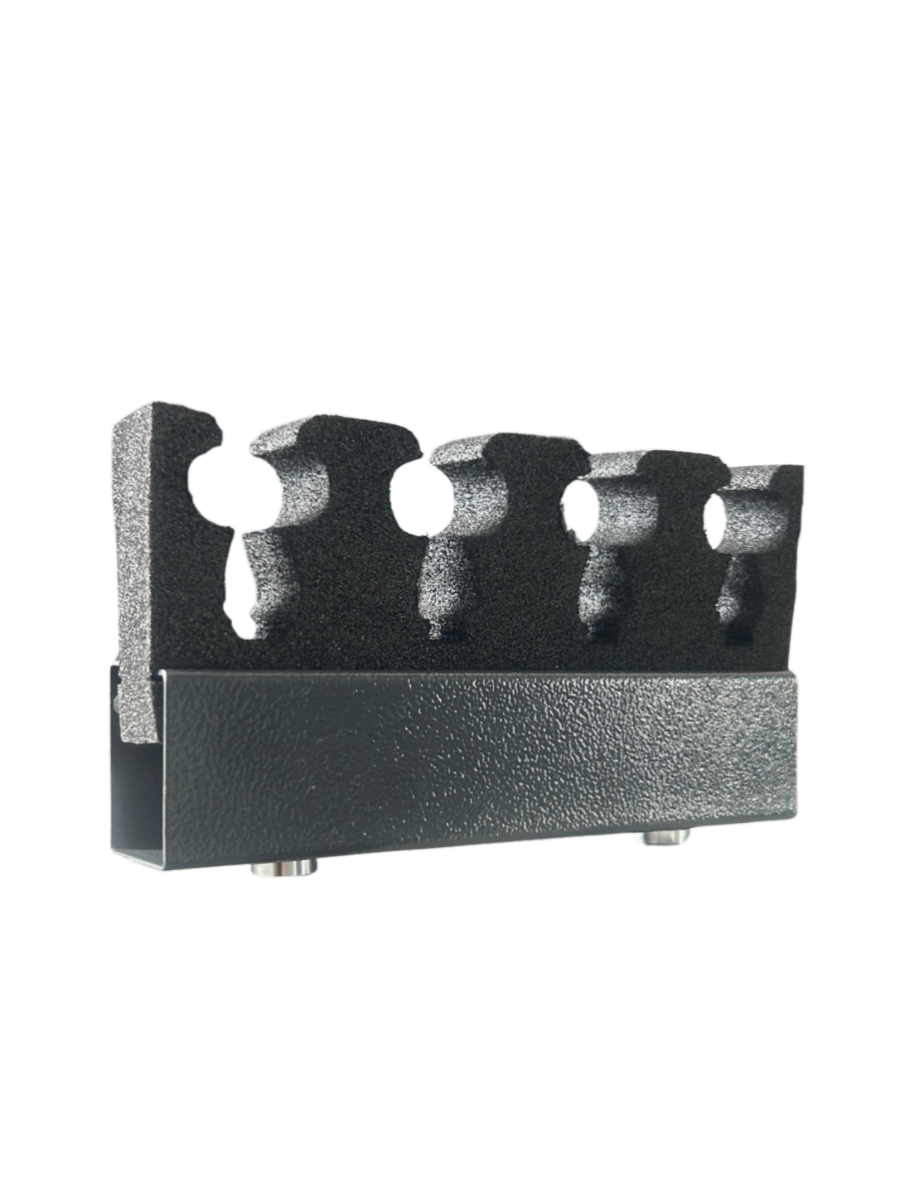 4er Magnetischer Waffenhalter auf Schiene   - 0