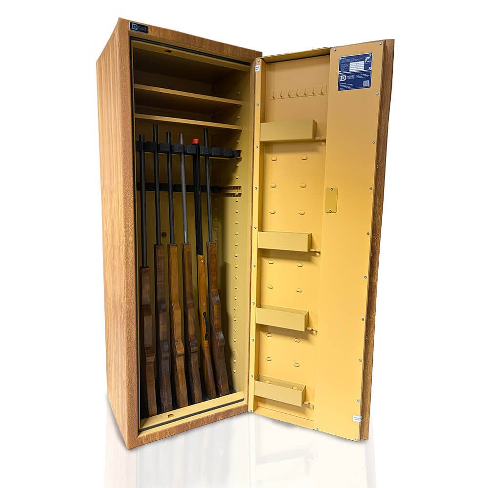 Veteris 16 Eiche - Holz-Waffenschrank (EN1143-1) - (150 x 55 x 45cm) - 1